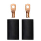 Moroso 1/4in Dia Stud 8 GA Wire Crimp/Solder Battery Cable Terminal Kit (2 Pack)