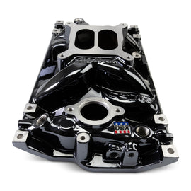 Edelbrock Chevy Vortec SB Performance EPS Manifold - Black Plasma Finish