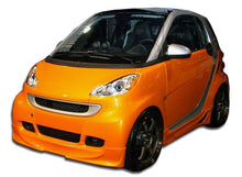 Load image into Gallery viewer, 2008-2012 Smart ForTwo Duraflex FX Body Kit - 4 Piece - Includes FX Front Lip Under Spoiler Air Dam (105667) FX Side Skirts Rocker Panels (105668) FX Rear Lip Under Spoiler Air Dam (105669)