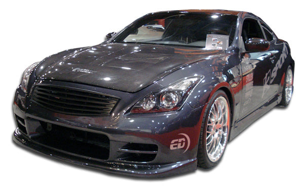 2008-2015 Infiniti G Coupe G37 Q60 Convertible Duraflex GT Concept Body Kit - 4 Piece - Includes GT Concept Front Bumper Cover (104675) Elite Rear Bumper Cover (108240) GT Concept Side Skirts Rocker Panels (104676)