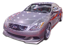 Load image into Gallery viewer, 2008-2015 Infiniti G Coupe G37 Duraflex J-Spec Body Kit (sport models only) - 4 Piece - Includes J-Spec Front Lip Under Spoiler Air Dam (106122) GT Concept Side Skirts Rocker Panels (104676) GT Concept Rear Bumper Cover (104677)
