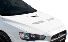 Load image into Gallery viewer, 2008-2017 Mitsubishi Lancer / Lancer Evolution 10 Duraflex Evo X Look Hood - 1 Piece