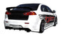 2008-2017 Mitsubishi Lancer Duraflex GT Concept Rear Bumper Cover - 1 Piece