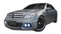 2008-2011 Mercedes C Class W204 Duraflex W-1 Body Kit - 6 Piece - Includes W-1 Front Bumper Cover (106105) W-1 Side Skirts Rocker Panels (106106) W-1 Rear Bumper Cover (106107) W-1 Fenders (108248)