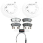 Power Stop 21-24 Ford Transit-150 Rear Z36 Coated Truck & Tow Brake Kit