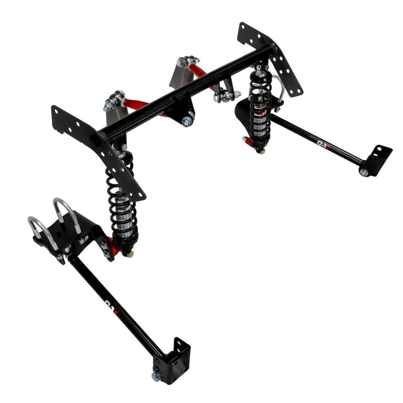 QA1 62-76 Mopar A-Body Rear Four Link Kit w/ 8 3/4in Housing - Single Adjustable