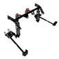QA1 62-76 Mopar A-Body Rear Four Link Kit w/ 8 3/4in Housing - Single Adjustable