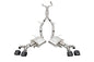 Corsa 22-25 Cadillac CT4 V Blackwing 3in Active Valve Cat-Back - 4.5in Black Tip