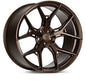 Vossen HF-5 20X9 - 5X114.3 - ET38 - FLAT - 60.1 - Satin Bronze Wheel