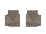 WeatherTech 13+ BMW 7-Series Rear Rubber Mats - Tan