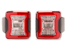 Load image into Gallery viewer, Raxiom 07-18 Jeep Wrangler JK LED Tail Lights- Clear Housing- Clear Lens