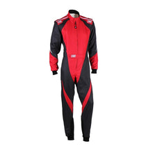 Load image into Gallery viewer, OMP KS-3X OVERALL FIA 8877-2022 (KIDS) BLACK / BLUE SZ 140