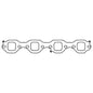 Cometic Ford 302/351W Windsor V8 .030in MLS Exhaust Mani Gskt Set-1.516in x 1.570in Rectangle Port
