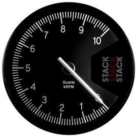 Autometer Stack Professional Action Replay 125mm 0-10K RPM Tachometer - Black