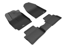 Load image into Gallery viewer, 3D MAXpider 2019-2020 Hyundai Veloster Kagu 1st &amp; 2nd Row Floormats - Black