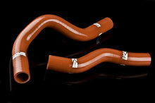 Load image into Gallery viewer, Weapon R Honda Civic FD2 2 Piece Black Coolant Silicone Radiator Hose Kit