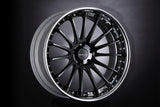 SSR Executor CV04 19x10.5 5x114.3 38 Offset Gunmetal w/ Anodized Black Inner Barrel