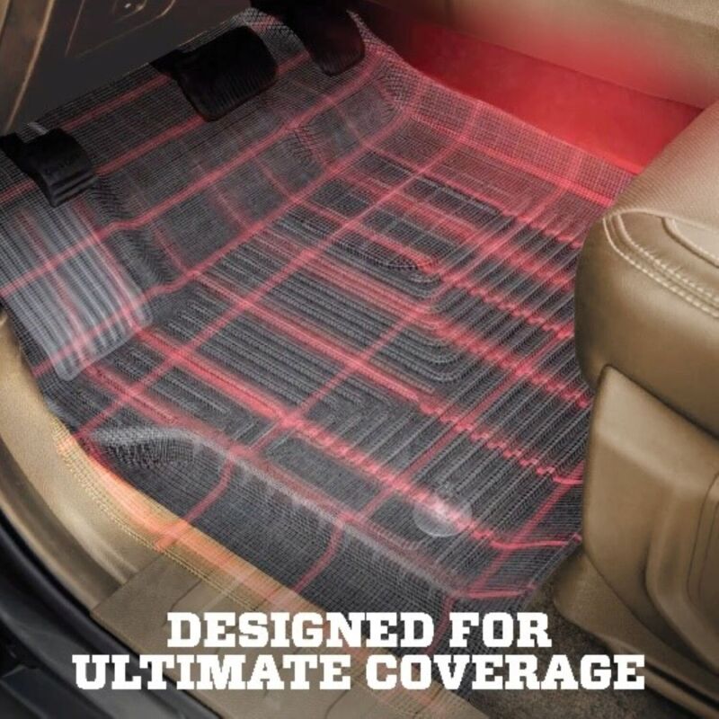 Husky Liners 07-12 Dodge Caliber / 07-14 Jeep Compass WeatherBeater Black 2nd Seat Floor Liners
