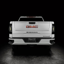 Oracle 19-23 GMC Sierra Black Series Flush Style LED Tail Lights - Factory Halogen