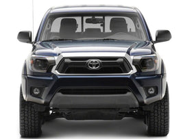 Raxiom 12-15 ToyotaTacoma Axial Series Switchback Projector Headlights- Black Housing- Clear Lens