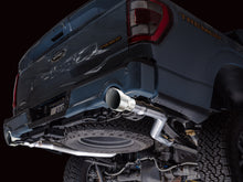 Load image into Gallery viewer, AWE Tuning 2021+ Ford F150 Tremor w/ Bumper Cutouts 0FG Non-Resonated Catback w/ Chrome Silver Tips