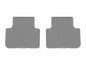 WeatherTech 17-25 Audi Q7 2nd Row Rear All-Weather Floor Mats - Grey