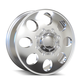 ION Type 167 20x8.25 / 8x165.1 BP / High Offset / 9.15in BS / 121.3mm Hub Polished Wheel