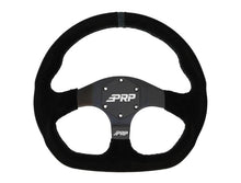 Load image into Gallery viewer, PRP Suede D-Shape Steering Wheel - Blue