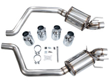 Load image into Gallery viewer, AWE Tuning C6 Chevrolet Corvette Z06/ZR1 Touring Edition Axle-back Exhaust w/ Chrome Silver Tips