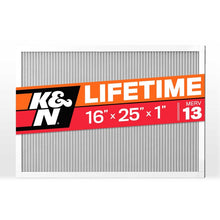 Load image into Gallery viewer, K&amp;N HVAC Filter 16 X 25 X 1 Merv 13