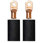 Moroso 5/16in Dia Stud 1 GA Wire Crimp/Solder Battery Cable Terminal Kit (2 Pack)