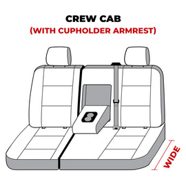 Covercraft Endura Waterproof Polyester SeatSaver Custom Second Row Seat Covers