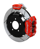 Wilwood kit rear FFR NDPR/MC4 IRS 2015 mustang 12.88 rotor GT W/LINES red