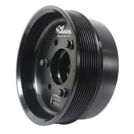 Fluidampr Chevy LSX 6-1/4in Damper w/Single 8 Rib 6.57in Dia Pulley Steel Internally Balanced Damper