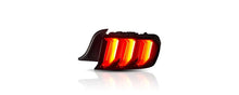 Load image into Gallery viewer, Raxiom 15-23 Ford Mustang Euro Style LED Tail Lights- Gloss Black Housing- Red Lens