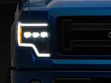 Load image into Gallery viewer, Raxiom 09-14 Ford F-150 CXR Series LED Projector Headlights- Black Housing- Clear Lens
