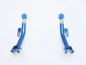 Cusco 2022+ Subaru WRX / 2018+ Subaru Crosstrek Adjustable Rear Trailing Rod Set