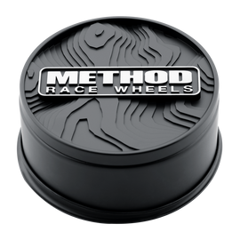 Method Race Wheels Top Push Through Center Cap 127 mm - Black