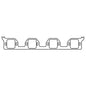 Cometic Chrysler Gen-2 Hemi .060in Fiber Intake Manifold Gasket Set-1.856in x 2.009in Rectangle Port