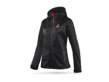 Load image into Gallery viewer, Akrapovic Womens Corpo Softshell Jacket Black - 2XL