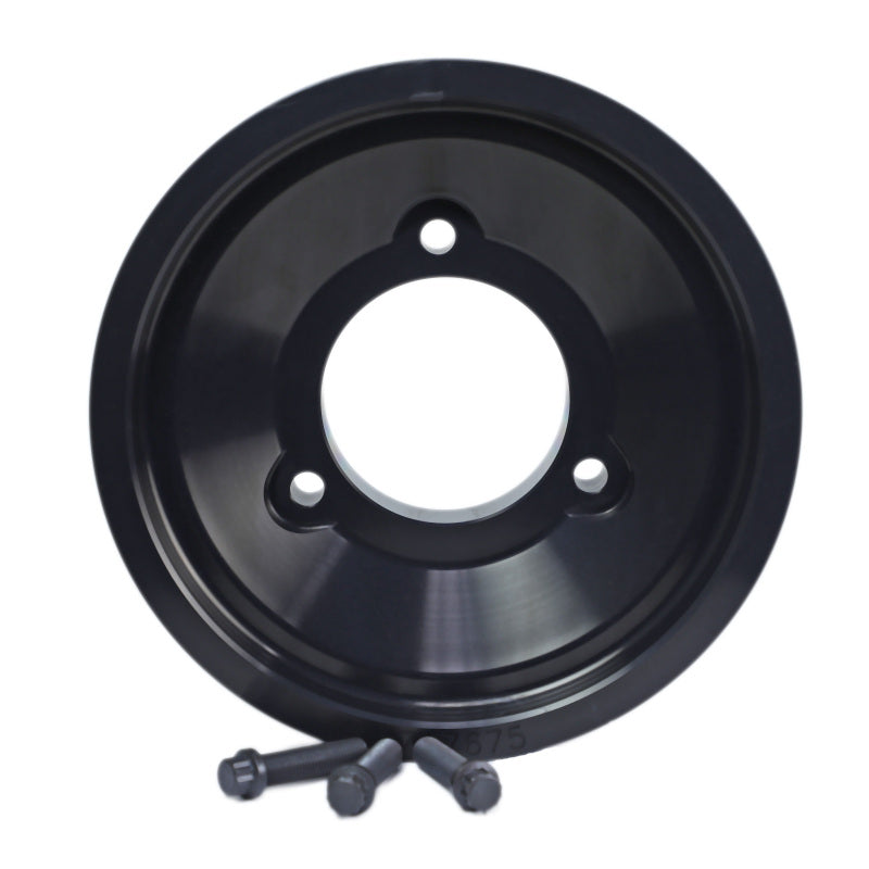 Fluidampr Ford 6.0L Powerstroke 8in Duel Belt 5 and 7 Rib Pulley For Alternator