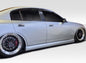 2003-2004 Infiniti G Sedan G35 Duraflex GT Competition Side Skirts Rocker Panels - 2 Piece