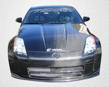 Load image into Gallery viewer, 2003-2006 Nissan 350Z Z33 Carbon Creations OEM Look Hood - 1 Piece