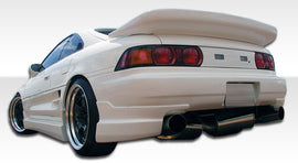 1991-1995 Toyota MR2 Duraflex Type B Rear Add Ons Spat Bumper Extensions - 2 Piece