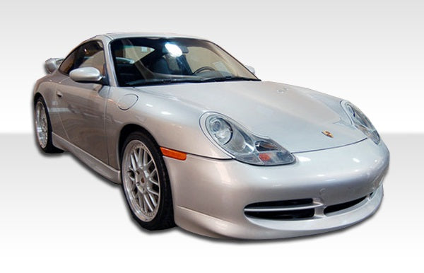 1999-2001 Porsche 911 Carrera 996 Duraflex GT-3 Look Body Kit - 5 Piece - Includes GT-3 Look Front Bumper Cover (103748) GT-3 Look Rear Add On Bumper Spat Extensions (103750) GT-3 Look Side Skirts Rocker Panels (103749)