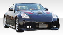Load image into Gallery viewer, 2003-2008 Nissan 350Z Z33 Duraflex Vader 3 Body Kit - 4 Piece - Includes Vader 3 Wide Body Front Bumper Cover (102263) Vader 3 Wide Body Rear Bumper Cover (102265) Vader 3 Wide Body Side Skirts Rocker Panels (102264)
