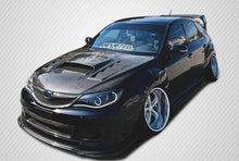 Load image into Gallery viewer, 2008-2011 Subaru Impreza 2008-2014 WRX STI Carbon Creations Dritech GT Concept Hood - 1 Piece