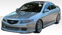 Load image into Gallery viewer, 2004-2005 Acura TSX Duraflex J-Spec Body Kit - 4 Piece - Includes J-Spec Front Lip Under Spoiler Air Dam (105223) J-Spec Rear Lip Under Spoiler Air Dam (105225) J-Spec Side Skirts Rocker Panels (105224)