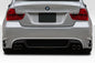 2006-2011 BMW 3 Series E90 4DR Duraflex R-1 Rear Bumper Cover - 1 Piece