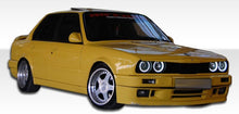 Load image into Gallery viewer, 1984-1987 BMW 3 Series E30 2DR Duraflex M-Tech Body Kit - 4 Piece - Includes M-Tech Front Bumper Cover (105323) M-Tech Side Skirts Rocker Panels (105046) M-Tech Rear Bumper Cover (105324)
